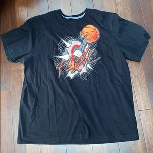 Black Jordan shirt